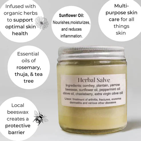 ORGANIC HERBAL SALVE 4OZ