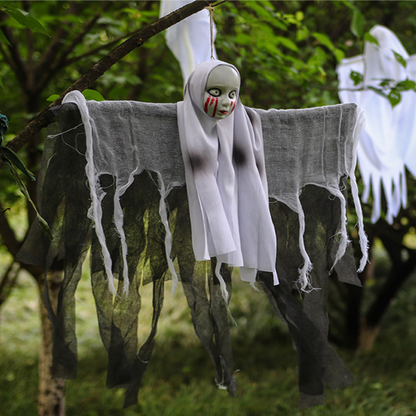 😈Garden Yard Hanging Skeleton Skull Ghost Outdoor Decoration