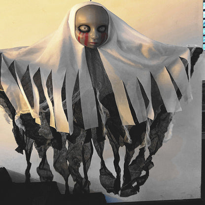 😈Garden Yard Hanging Skeleton Skull Ghost Outdoor Decoration